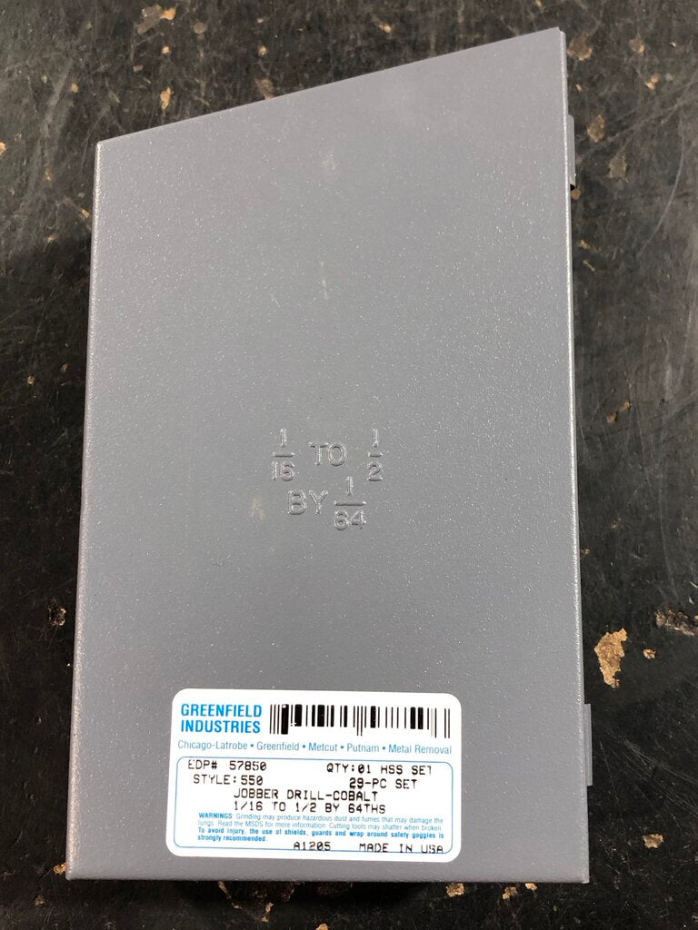 Jobber Length Drill Bit Set