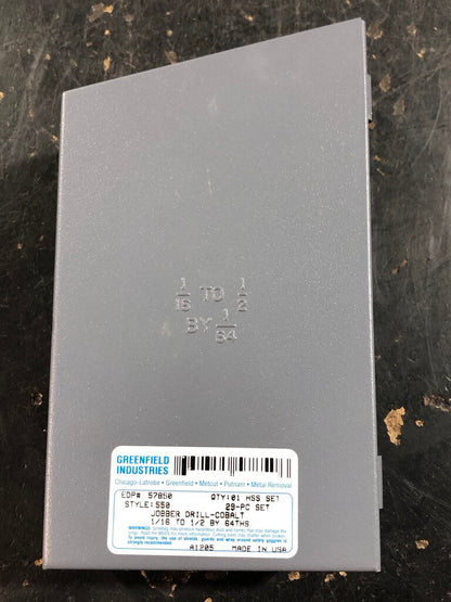 Jobber Length Drill Bit Set
