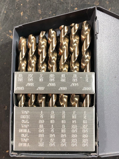 Jobber Length Drill Bit Set