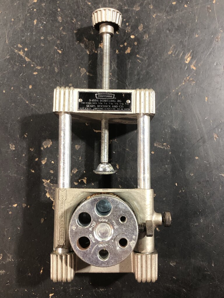 Revolving Turret Doweling Jig