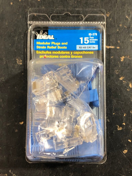 Data Plugs with Strain Relief Boots