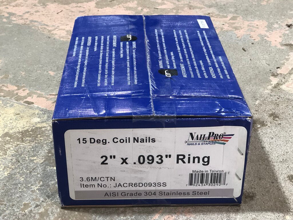 Stainless Steel Coil Siding Nails