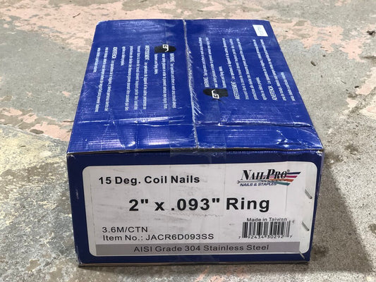 Stainless Steel Coil Siding Nails