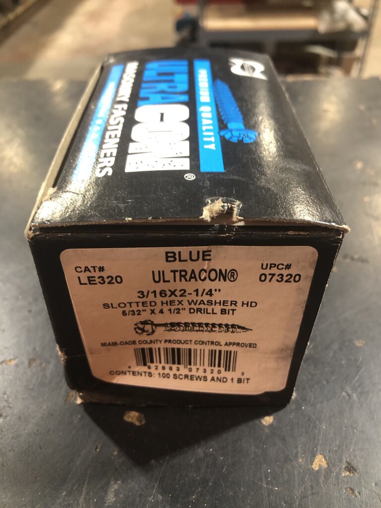 ULTRACON Masonry Fasteners