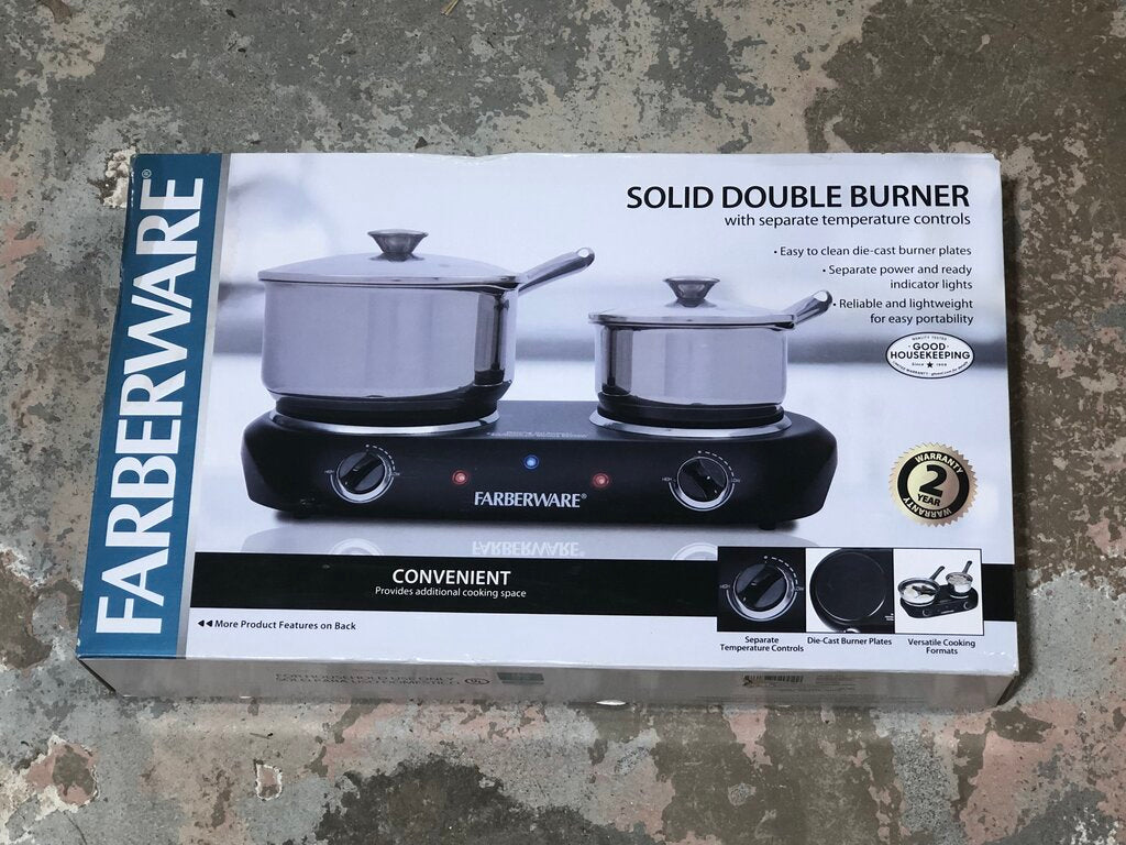 Solid Double Burner