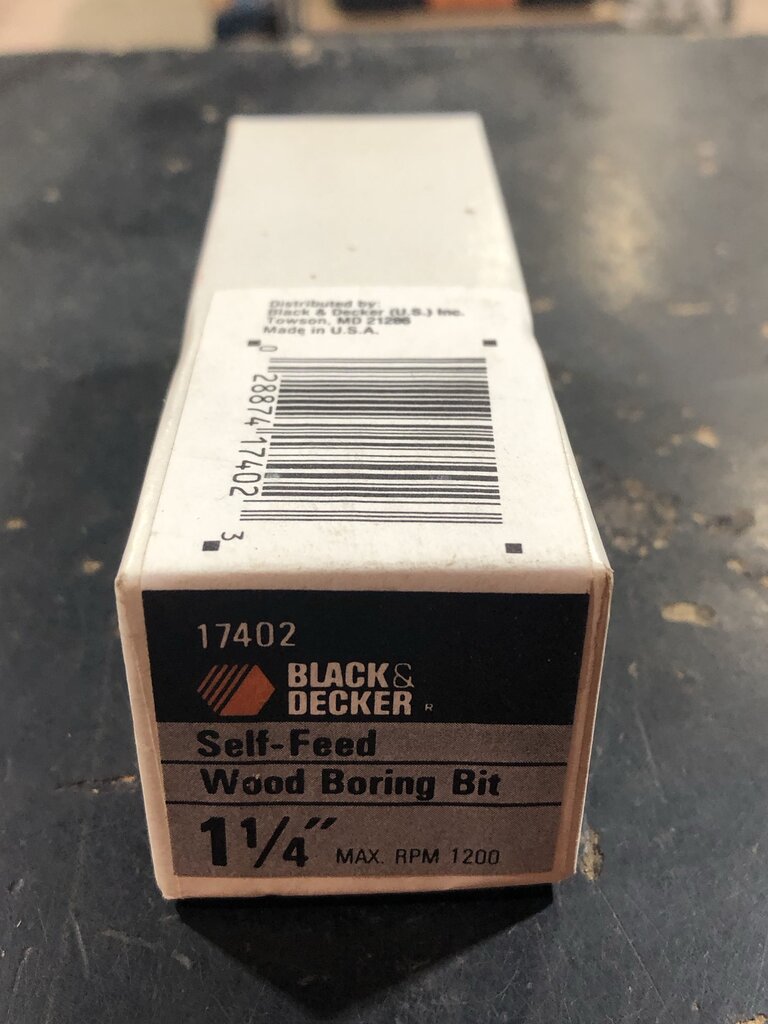 Self-Feed Wood Boring Bit