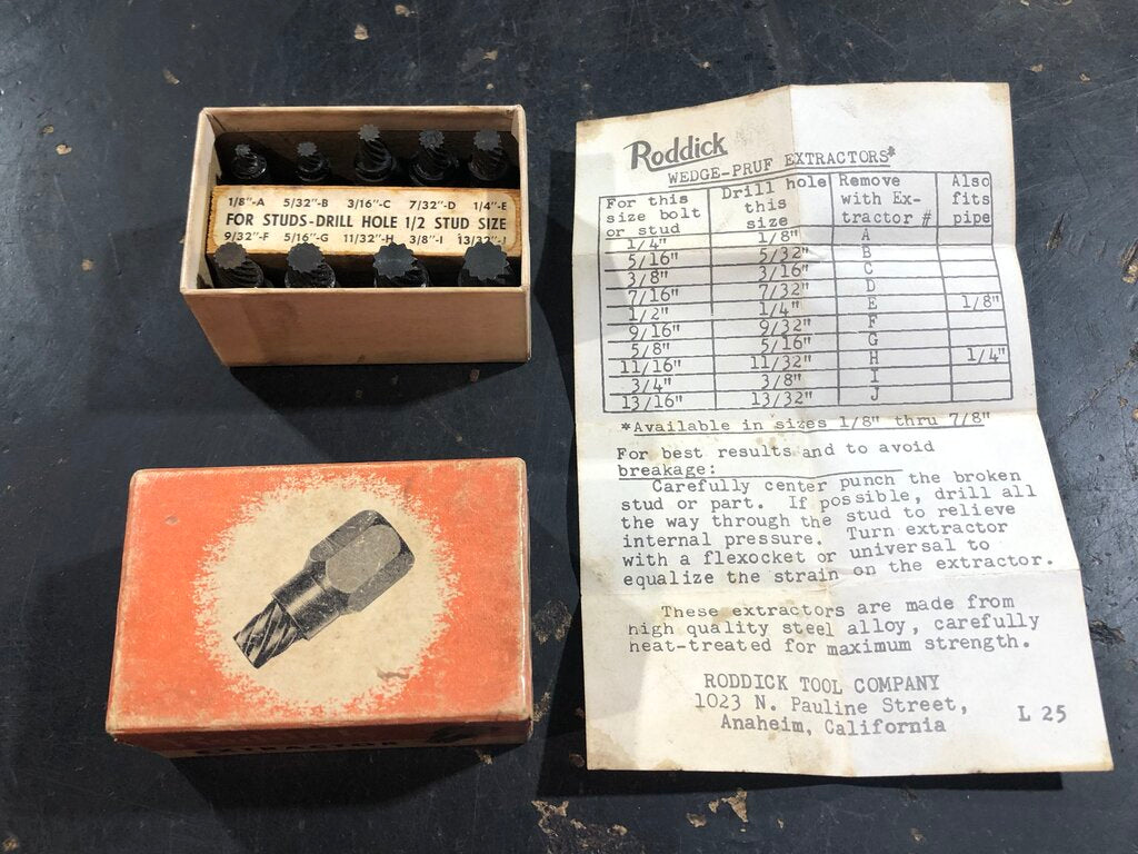 Wedge-Pruf Extractor Set