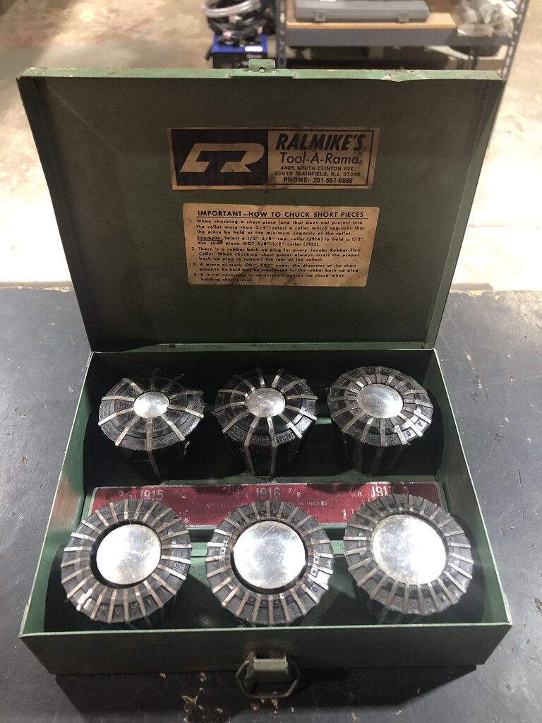 Rubber Flex Collet Set