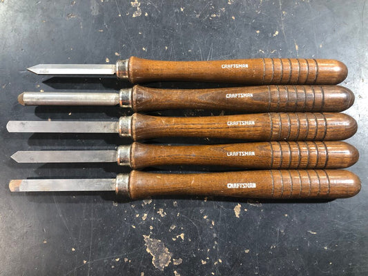 Wood Turning Tool Set