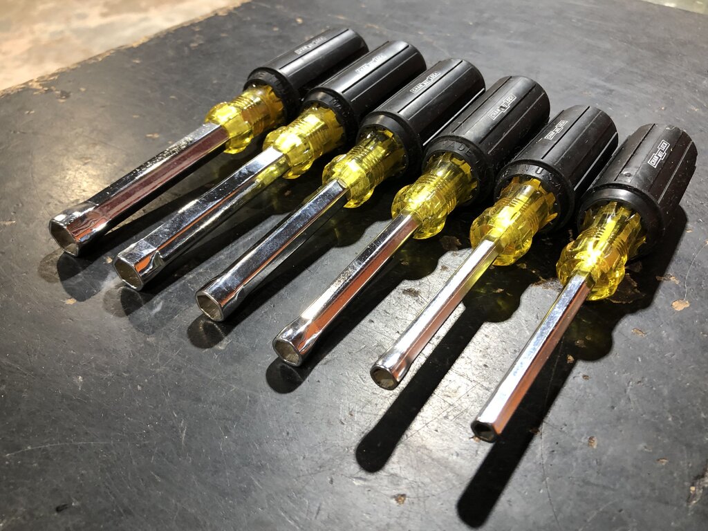 Hollow Shaft Nut Driver Set