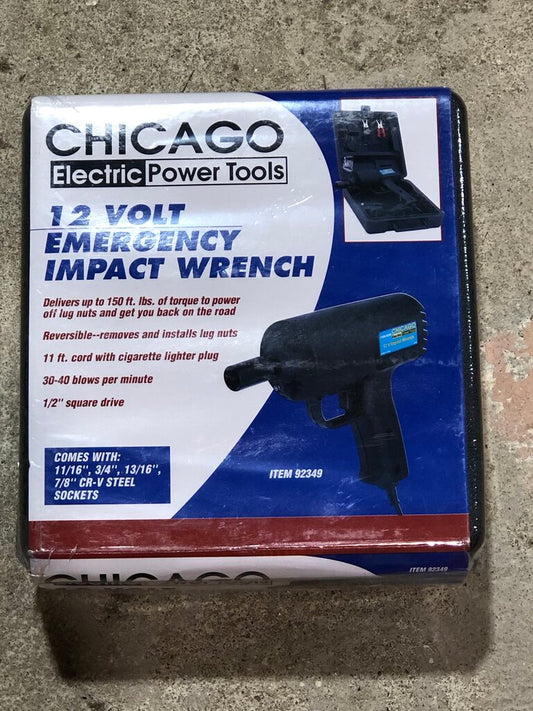 12 Volt Emergency Impact Wrench