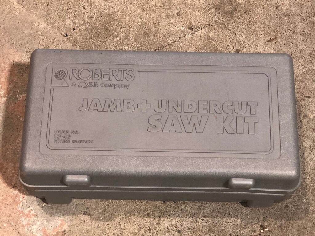 Corded Jamb + Undercut Saw