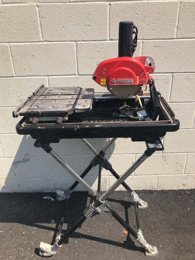 Wet Tile Saw on Stand
