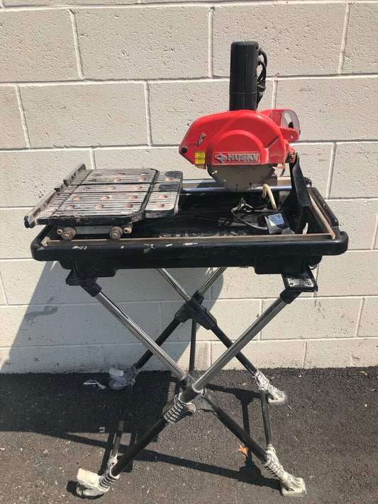 Wet Tile Saw on Stand