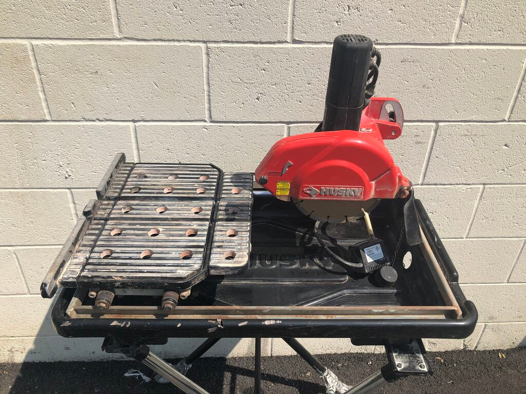 Wet Tile Saw on Stand