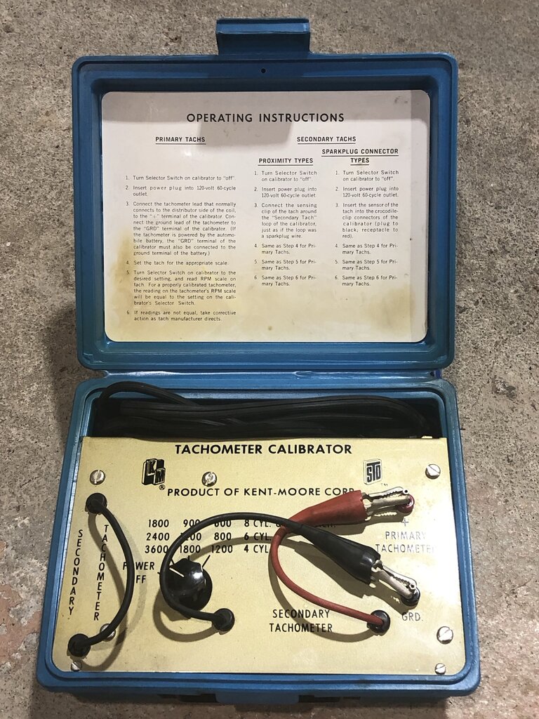 Tachometer Calibrator