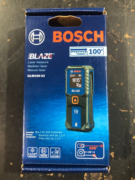 BLAZE 100 ft. Laser Measure