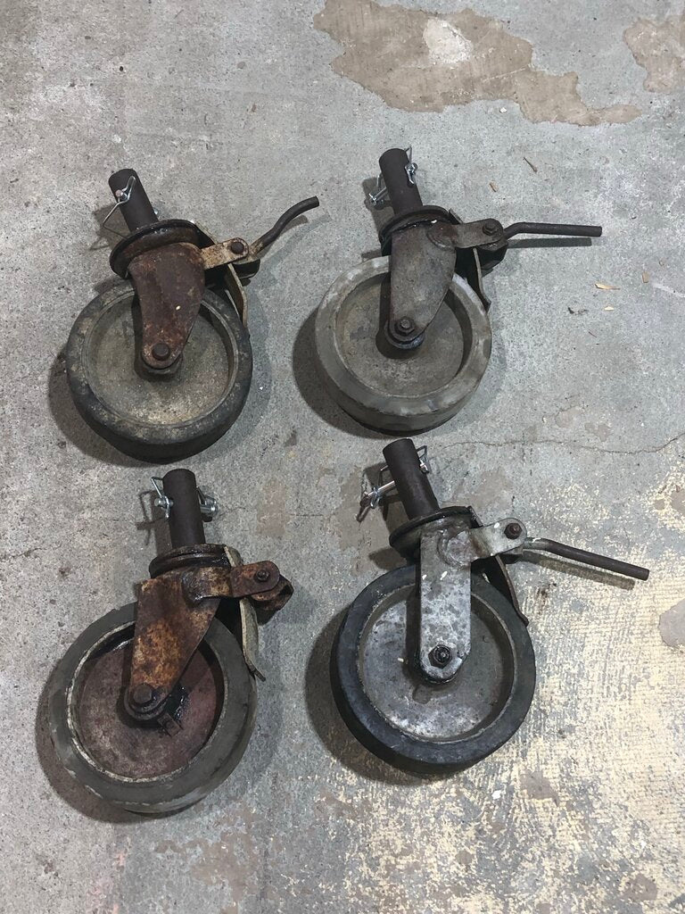 Scaffolding Wheels Set of 4