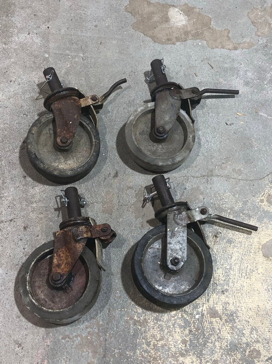 Scaffolding Wheels Set of 4