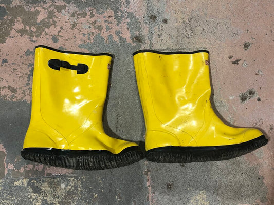 Yellow Slush Boots