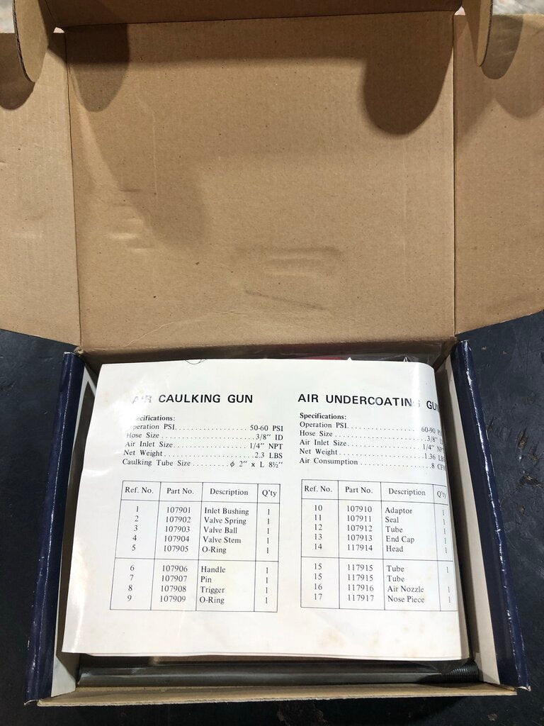 Air Undercoating Gun