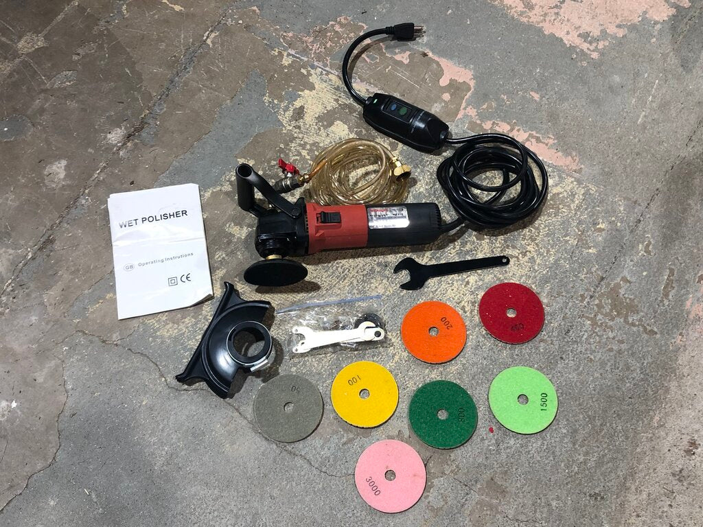Corded Wet Polisher Kit