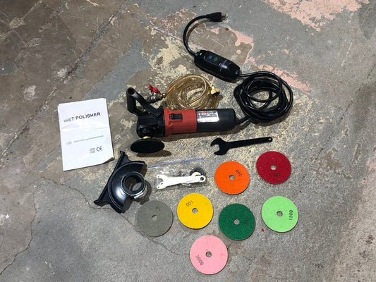 Corded Wet Polisher Kit