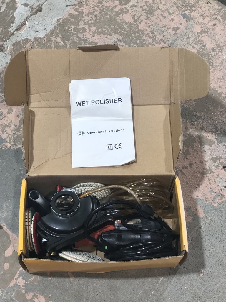 Corded Wet Polisher Kit