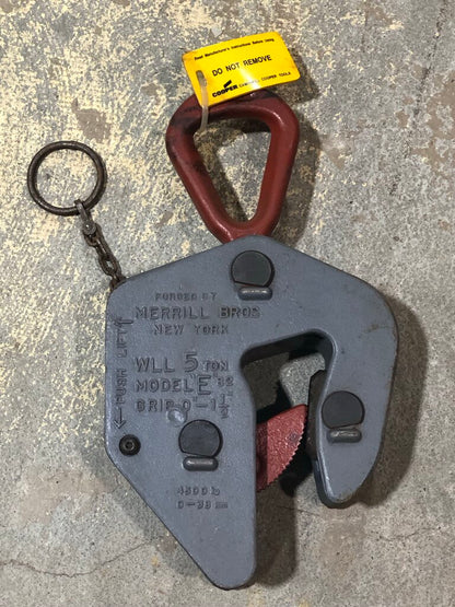 Locking ”E” Plate Clamp