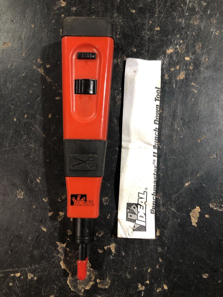 Punch Down Tool & Cable Stripper