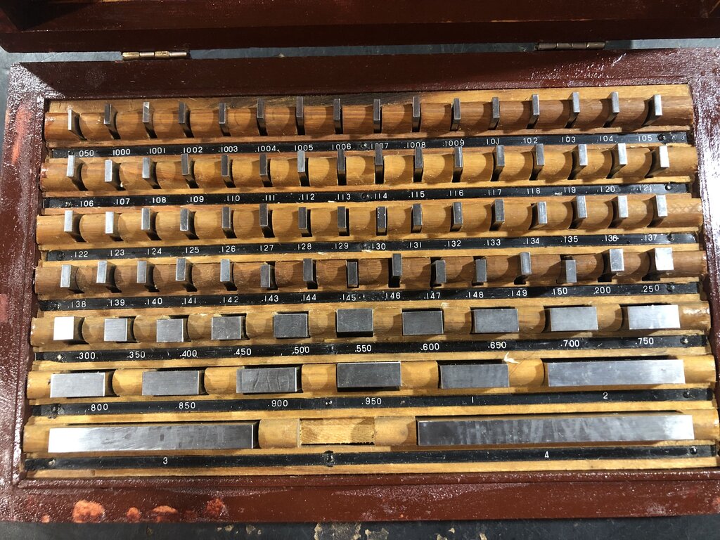Rectangular Gauge Block Set
