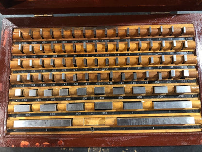 Rectangular Gauge Block Set