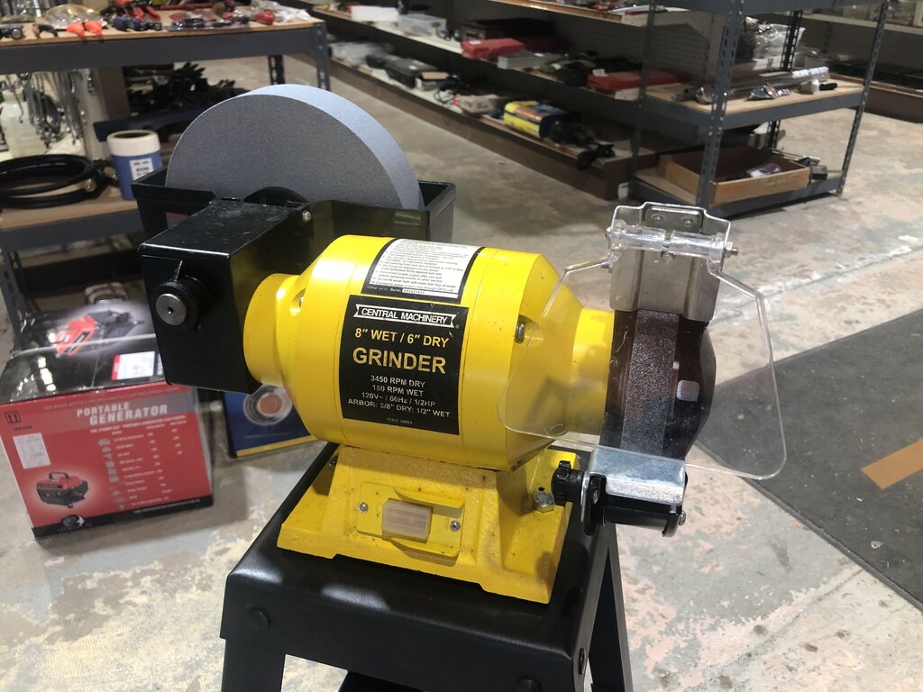 Grinder on Stand