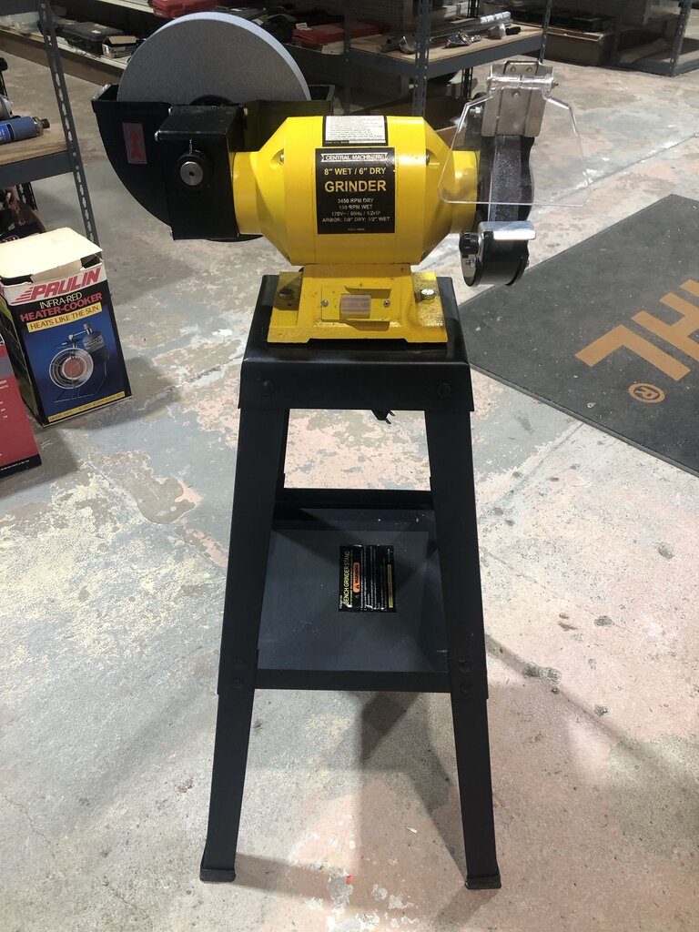 Grinder on Stand