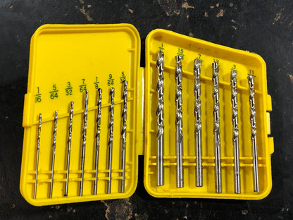 Jobbers' Length Drill Bit Set