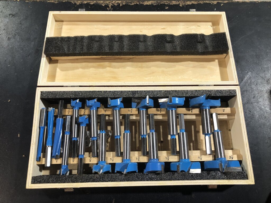 Carbide Forstner Bit Set