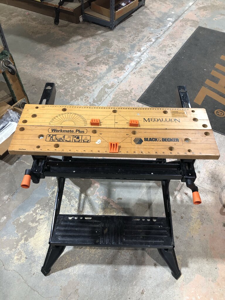 Portable Work Center and Vise