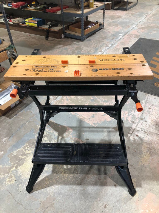 Portable Work Center and Vise