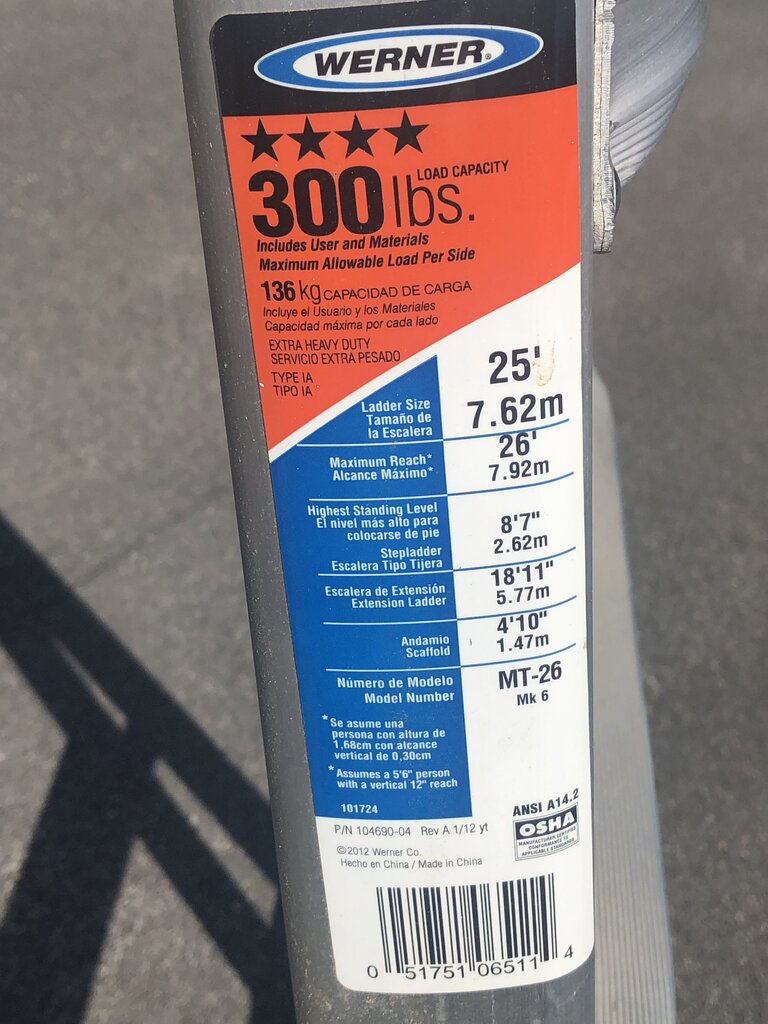 Telescoping Multi-Position Ladder