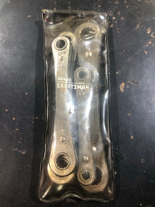 Box End Ratchet Wrench Set