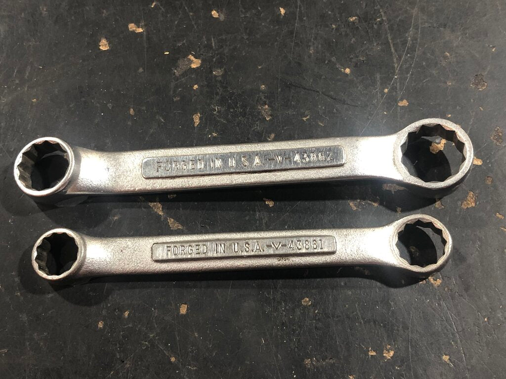 Short Box End Wrench Set