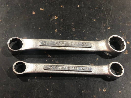Short Box End Wrench Set