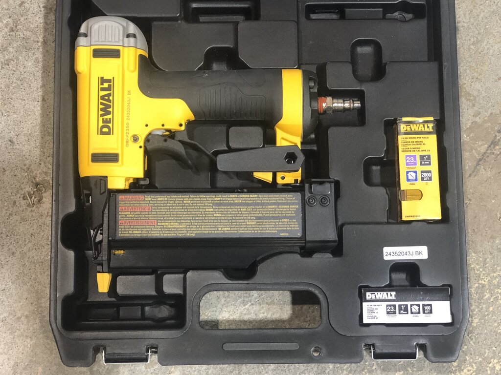 Pneumatic Pin Nailer Kit