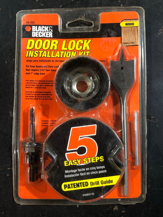 Door Lock Installation Kit