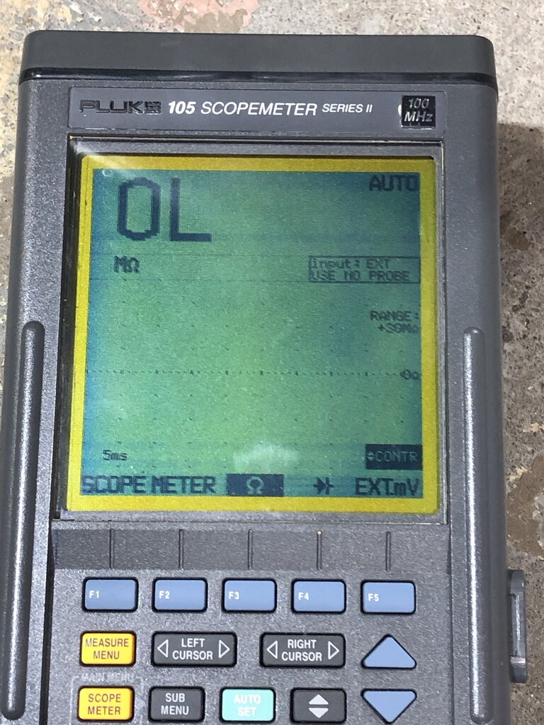 ScopeMeter Handheld Oscilloscope