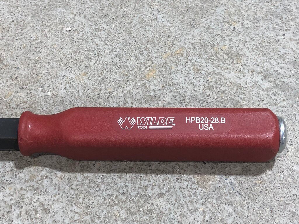 Hard Cap Handle Pry Bar