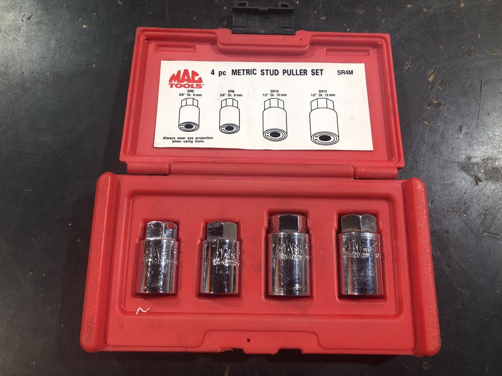 Metric Stud Puller Set