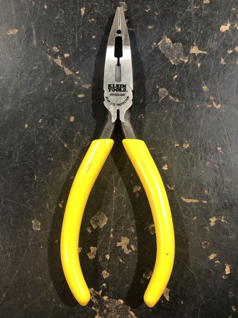 Crimping Long Nose Pliers
