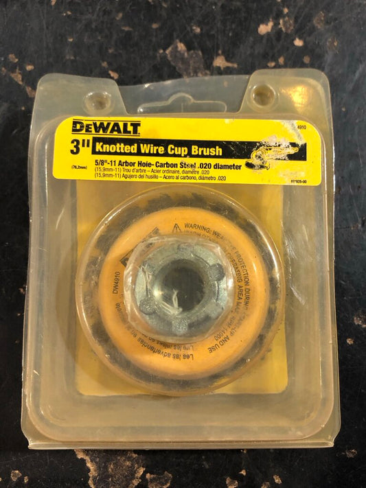 Knotted Wire Cup Brush