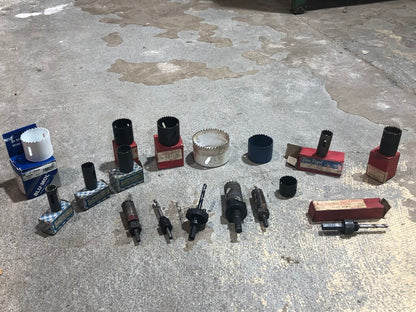 Hole Saw Lot